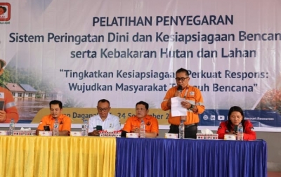 PT AR dan BPBD Tapsel Perkuat Kesiapsiagaan Bencana