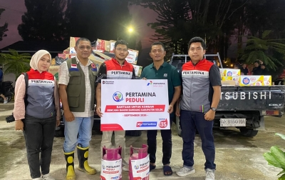 Gerak Cepat, Pertamina Patra Niaga Salurkan Bantuan Masyarakat Terdampak Banjir Bandang Galodo di Solok