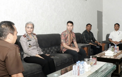 Perkuat Sinergitas Penegakan Hukum, Kapolres Sergai Kunjungi Kejari dan Pengadilan Agama Sei Rampah