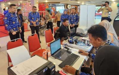Pojok PBB Kota Medan Raup Lebih dari Rp1 Miliar, Layanan Jemput Bola Disambut Antusias Warga