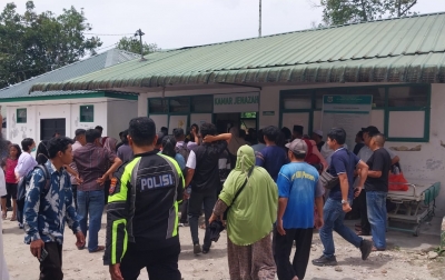 Kebakaran di Batang Beruh Sidikalang Renggut 2 Korban Jiwq, Seorang Diantaranya Polisi