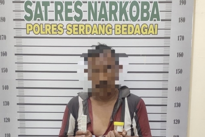 3 Hari Jadi Pengedar Sabu, Pria di Pantai Cermin Ditangkap Polisi