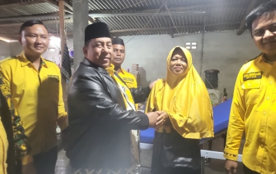 Diklat I AMPG Babel, Said Aldi Serahkan Bantuan Tempat Tidur Medis Kepada Warga Alami Kelumpuhan Selama 14 Tahun