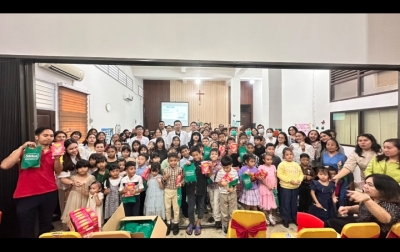 Semangat HKGN 2026, drg. Martyn Edukasi Anak Sekolah Minggu HKBP Sudirman