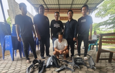 Nekat Curi Motor Saat Korban Jogging di Alun-Alun Sergai, Pria Berinisial MY Dibekuk Polisi