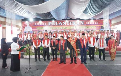 Plt Bupati Tiorita Kukuhkan Pengurus PMS Langkat