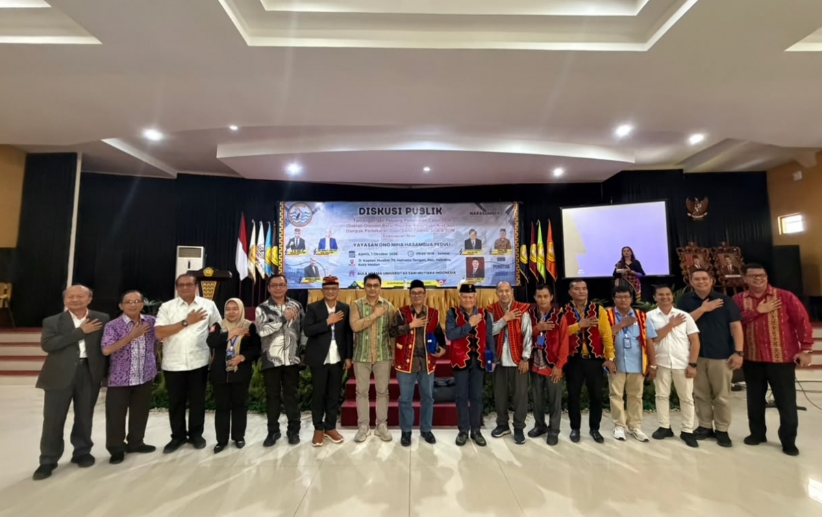 Yayasan Ononiha Hasambua Peduli Gelar Diskusi Publik, Dukung Penuh Kepulauan Nias Jadi Provinsi