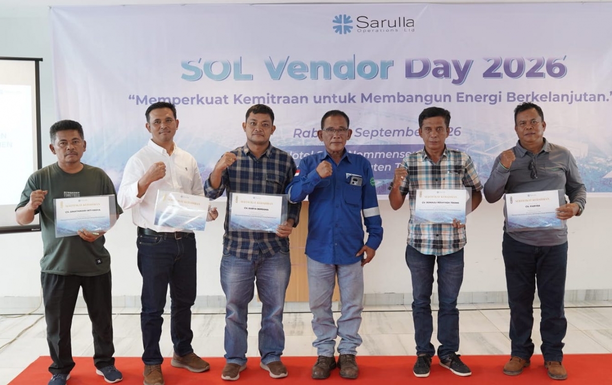 SOL Perkuat Kemitraan Strategis dengan Vendor dan Kontraktor Lokal