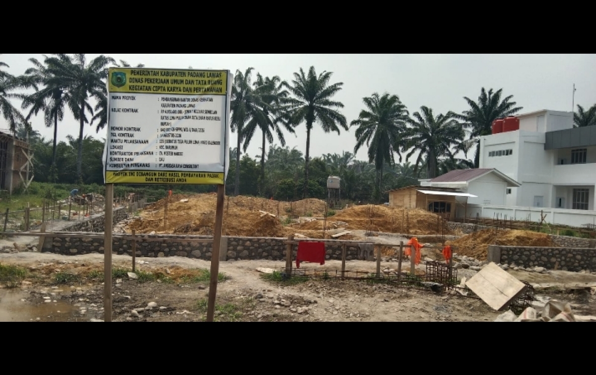 Sejumlah Proyek Strategis  Pemkab Palas Terancam Tidak Siap Tepat Waktu