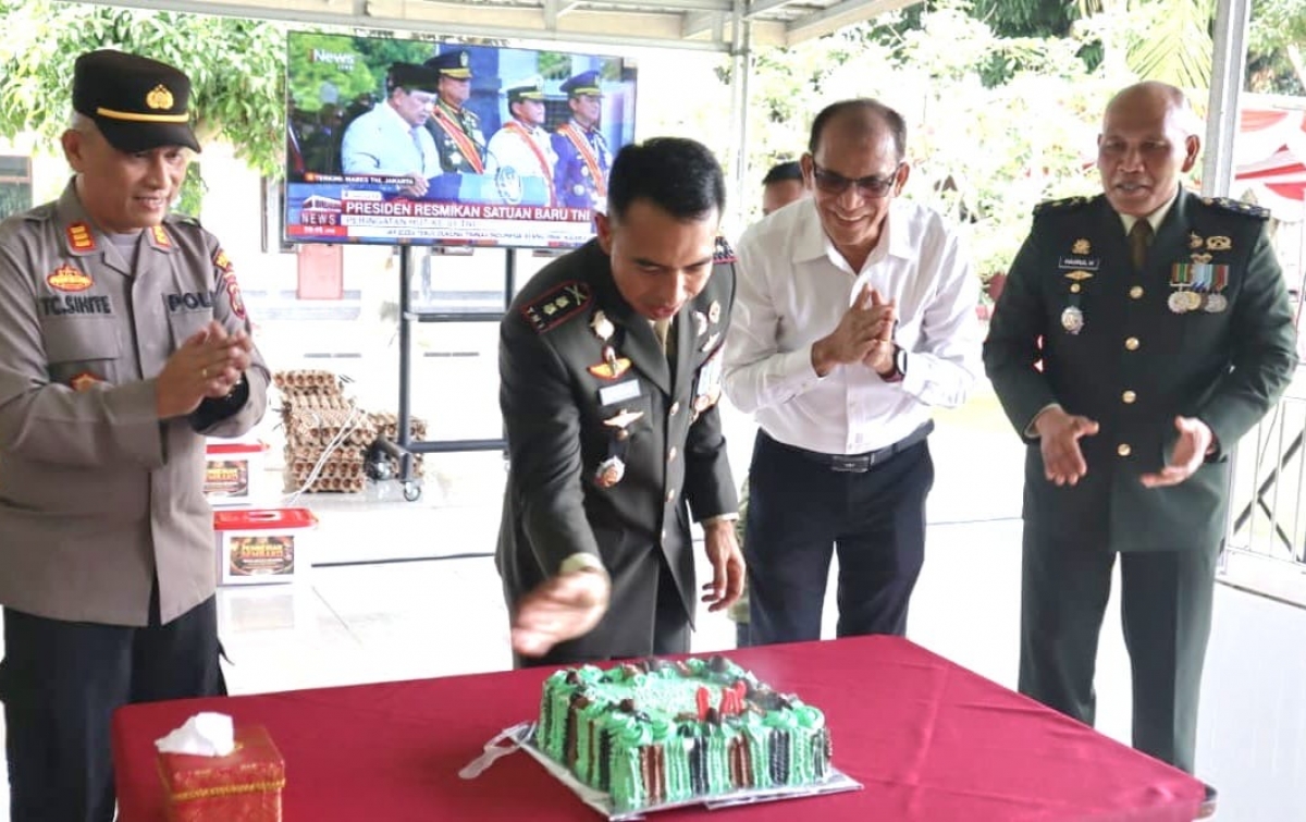 Sinergitas Tanpa Batas, Polresta Deli Serdang Beri Kejutan Spesial di HUT ke-81 TNI