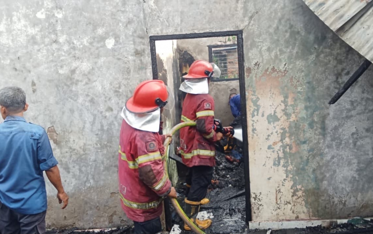 Tragedi Kebakaran Maut di Deli Serdang, Rumah Hangus Dilalap Api dan Balita Tewas Terjebak