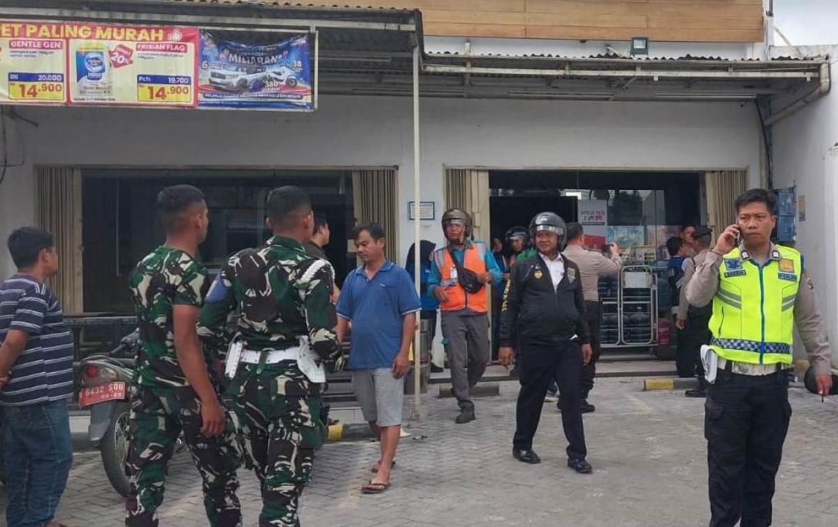 Toko Ritel di Simpang Salak Sidikalang Nyaris Terbakar