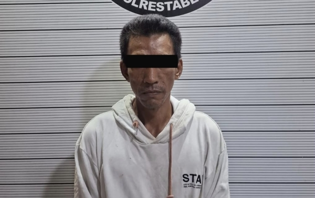 Pengedar Narkoba Desa Puji Mulyo Diringkus  8 Paket Sabu Berhasil Disita