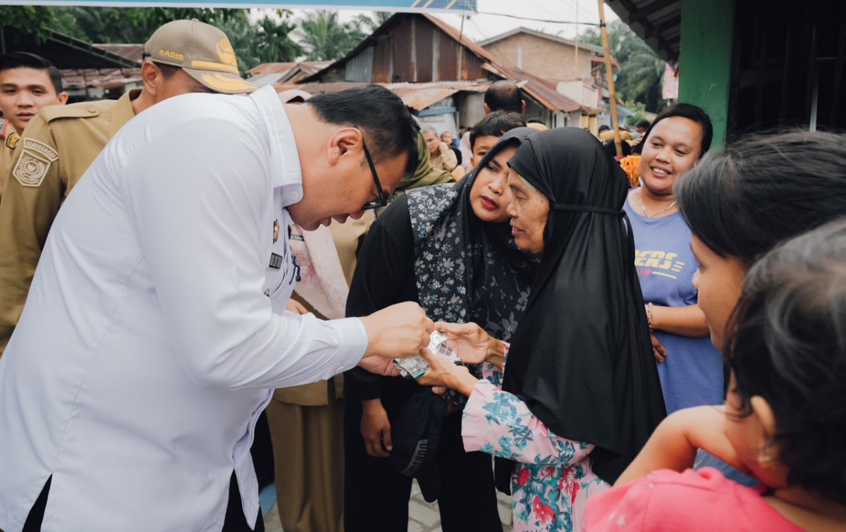 Bupati Deli Serdang Resmikan Kampung Berkah Syahmad