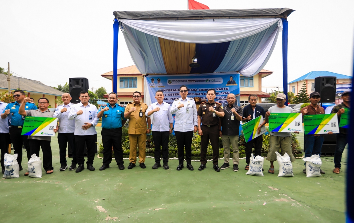 Lindungi Risiko Pekerjaan Laut, Pemko Medan Targetkan 3.000 Nelayan Dapat BPJS Ketenagakerjaan