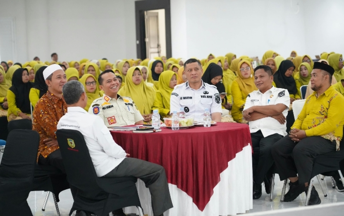 Di Depan Ratusan Guru, Bupati Putra Mahkota Tegaskan  Pentingnya Peran Guru PAI
