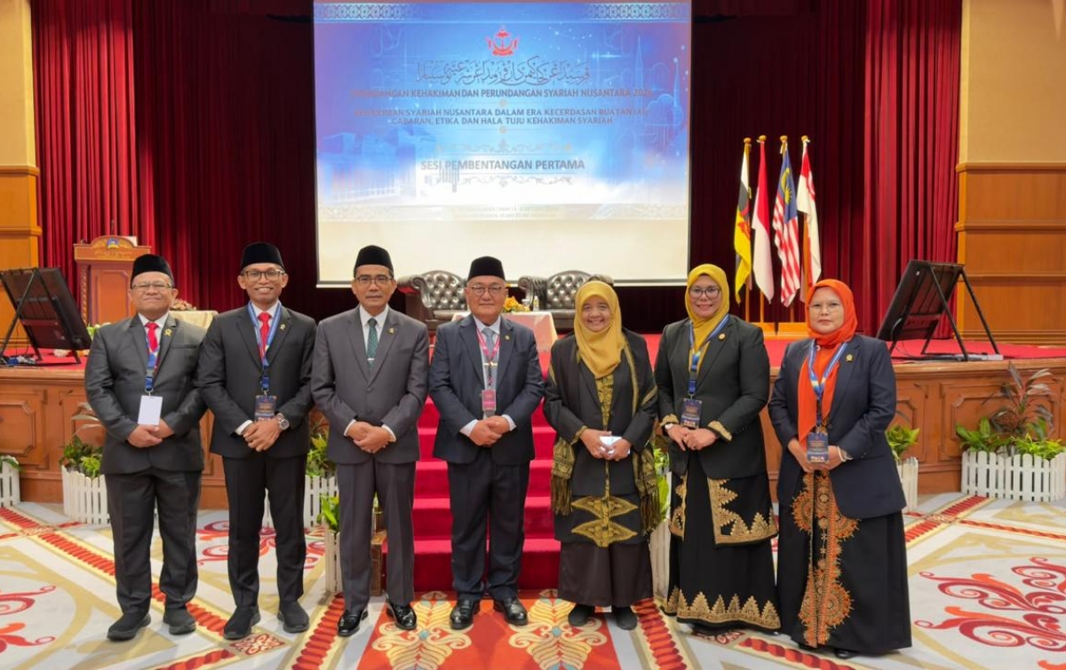 Ketua PA Stabat Ikuti PKPSN 2026 di Brunei, Bahas Transformasi Digital Peradilan Syariah