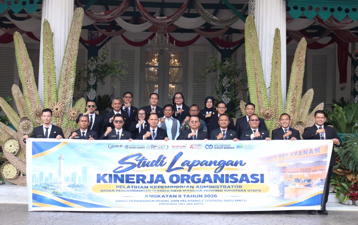 Peserta PKA BPSDM Sumut Terinspirasi Praktik Baik DPMPTSP DKI Jakarta