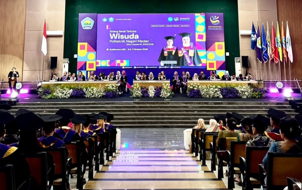 Polmed Wisuda 2.271 Lulusan, Kompetensi Berstandar Internasional Jadi Bekal Kerja