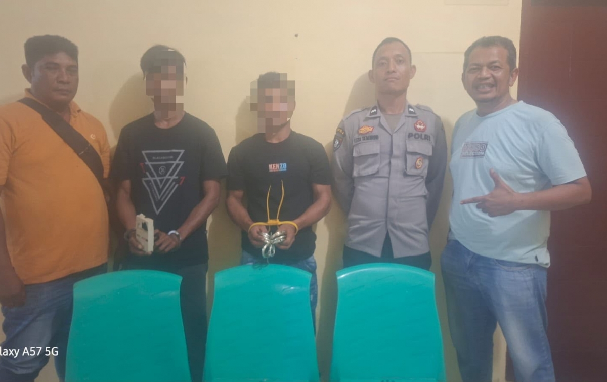 Bongkar Rumah Warga hingga Kulkas dan Mesin Cuci Raib, Dua Pria di Sergai Dicokok Polisi