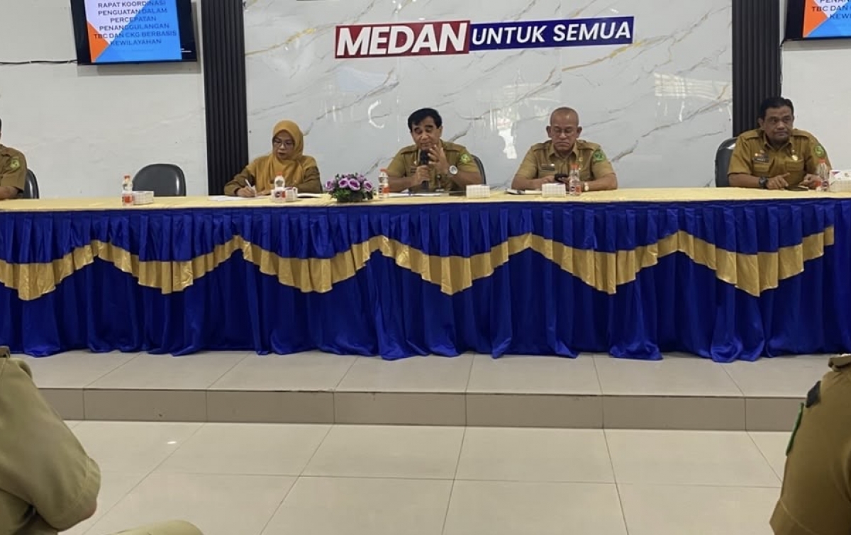 Pemko Medan Perkuat Tracing TBC Terintegrasi CKG, Dorong Pembentukan Kelurahan Siaga