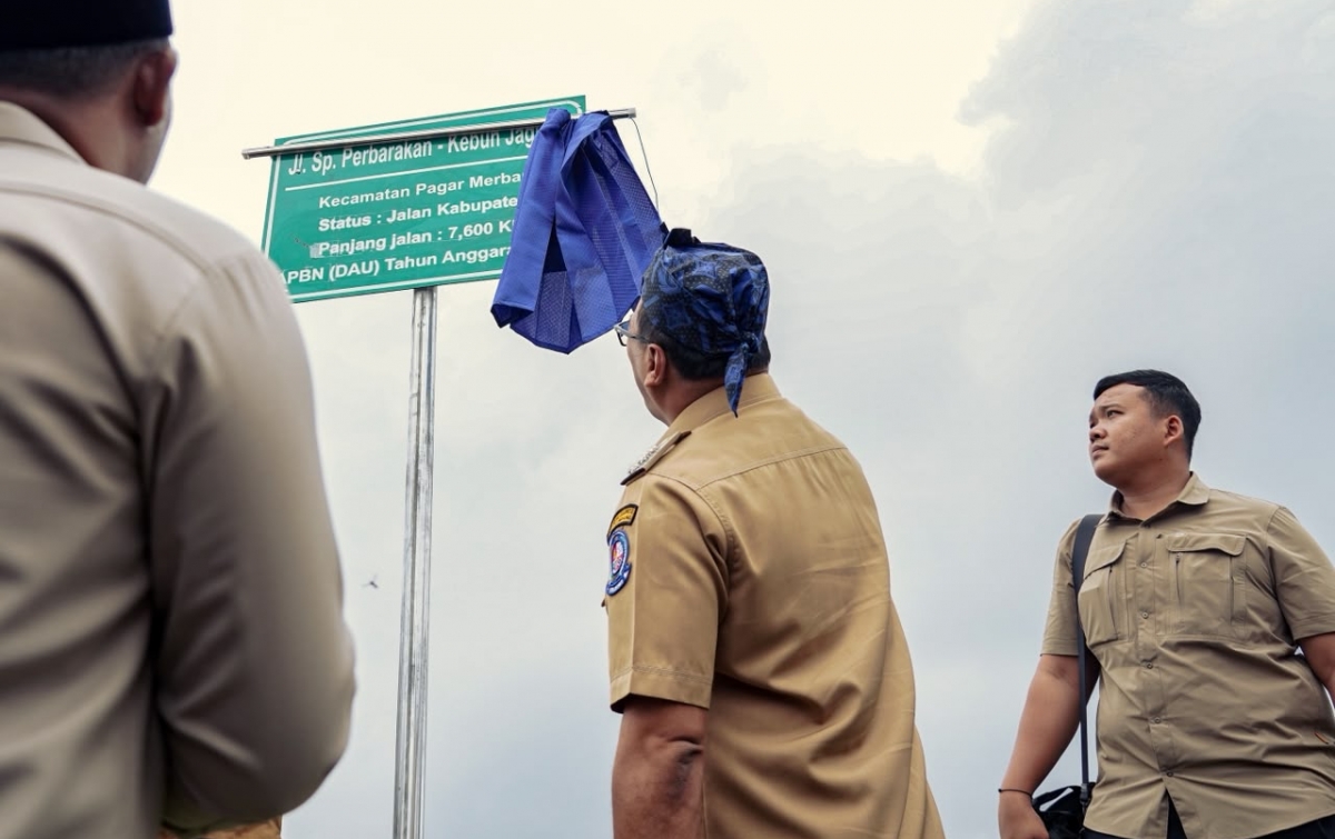 Pasca Perbaikan Jalan Parbarakan, Waktu Tempuh Warga ke Kecamatan Hanya 10 Menit