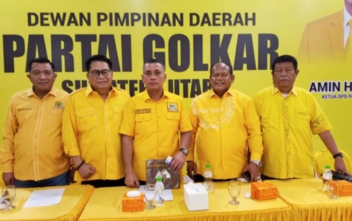 Andar Amin Matangkan Konsolidasi Golkar Sumut, Pelantikan dan Rakerda Menanti Jadwal DPP