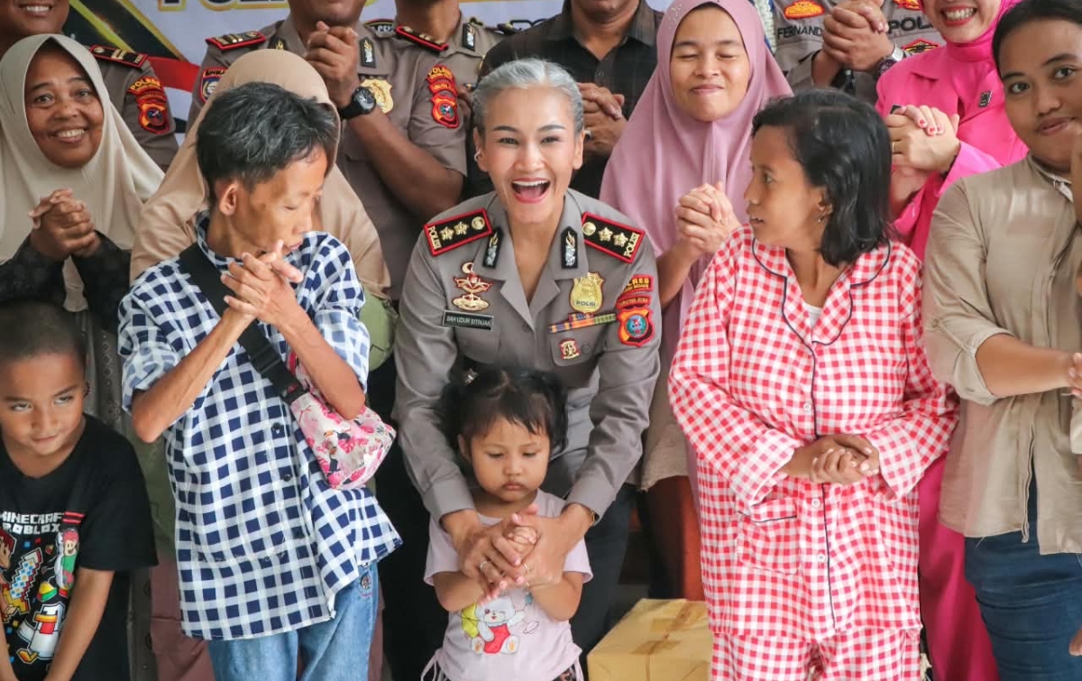 Kapolres Sergai Sambangi Yayasan Cahaya Hati Kemanusiaan, Wujud Nyata Kepedulian Polri untuk Lansia dan ODGJ