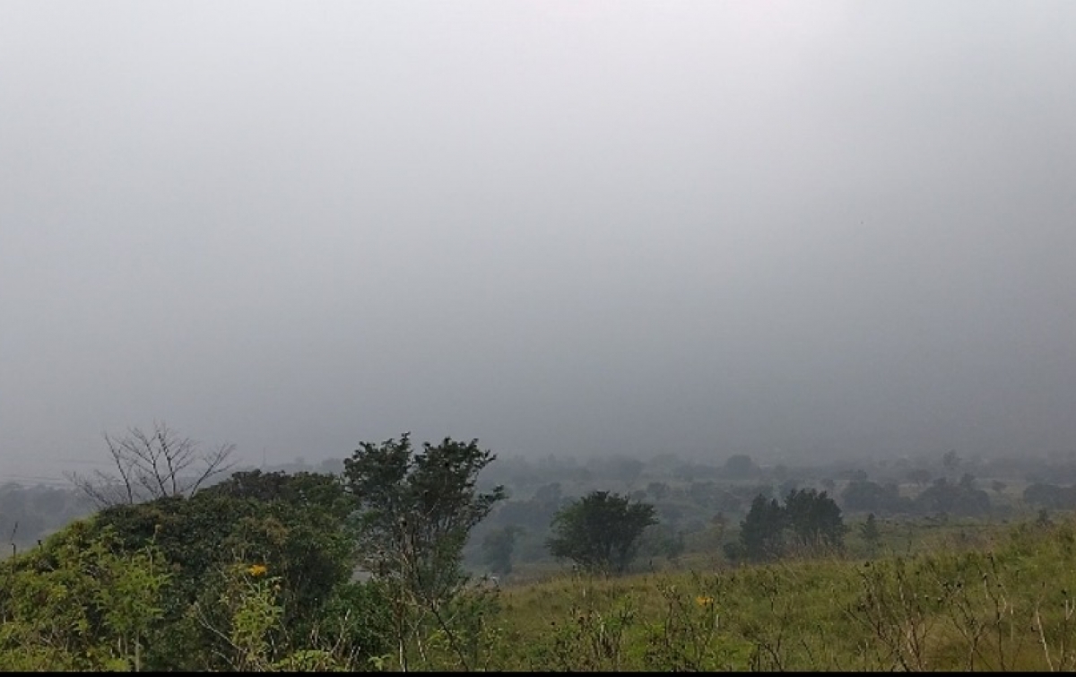 Warga Silahisabungan Dairi Mulai Batuk Dampak Kabut Asap