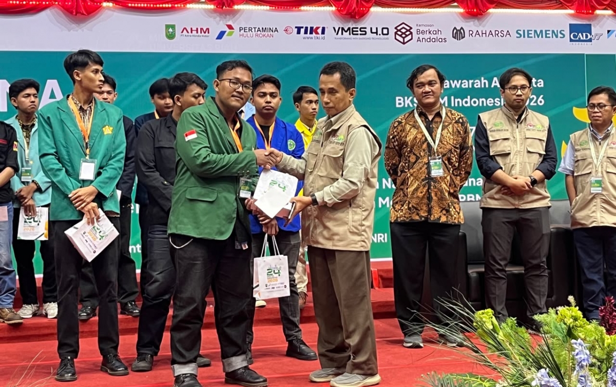 Mahasiswa Teknik Mesin USU Raih Juara II Lomba Rancang Bangun Nasional 2026
