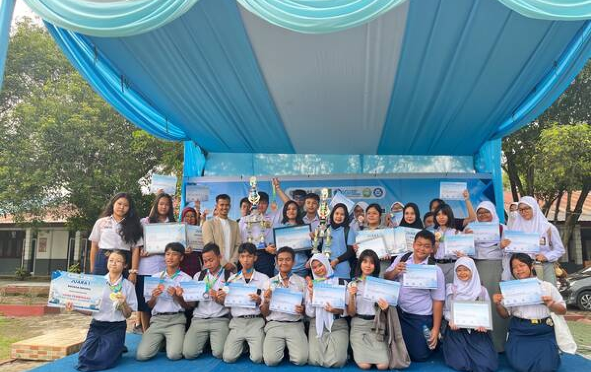 SMP/SMA Yaspend Ahmad Yani Binjai Raih Juara Umum Olimpiade Science Tingkat Sumut
