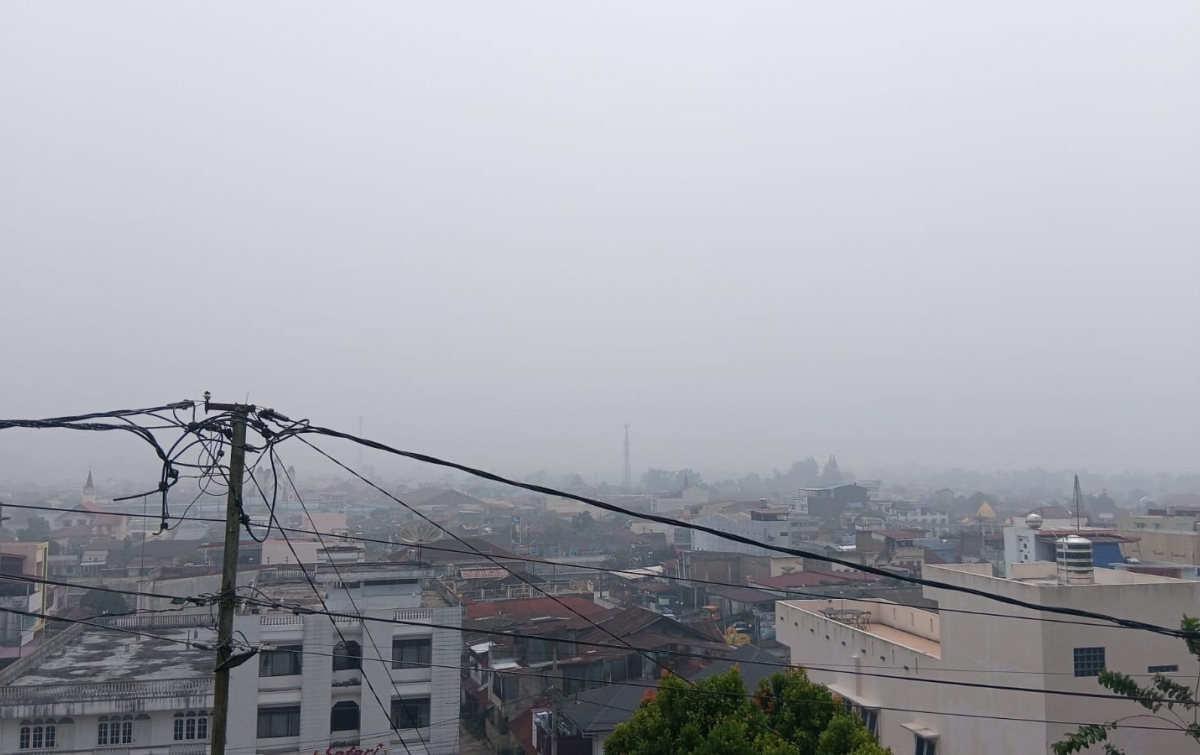 Warga Keluhkan Dampak Kabut Asap