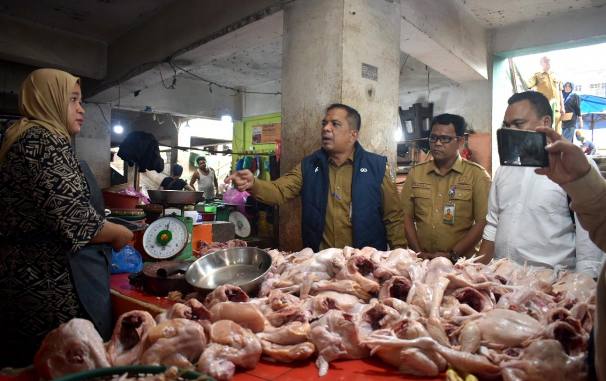 Tindaklanjuti Arahan Gubernur,  Intervensi TPID Sumut Tekan Harga Cabai Merah Jadi Rp55.000