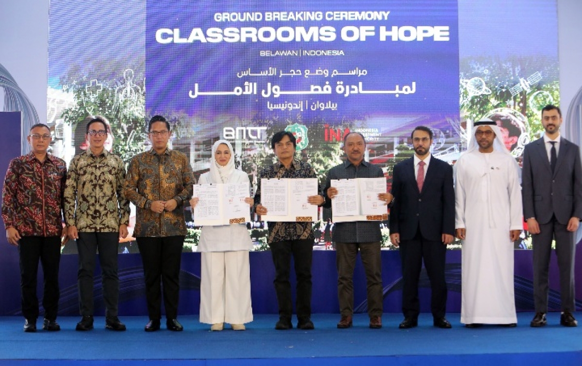 Pelindo, DP World Foundation, dan Pemkot Medan Berkolaborasi Bangun Sekolah untuk Anak-anak Belawan