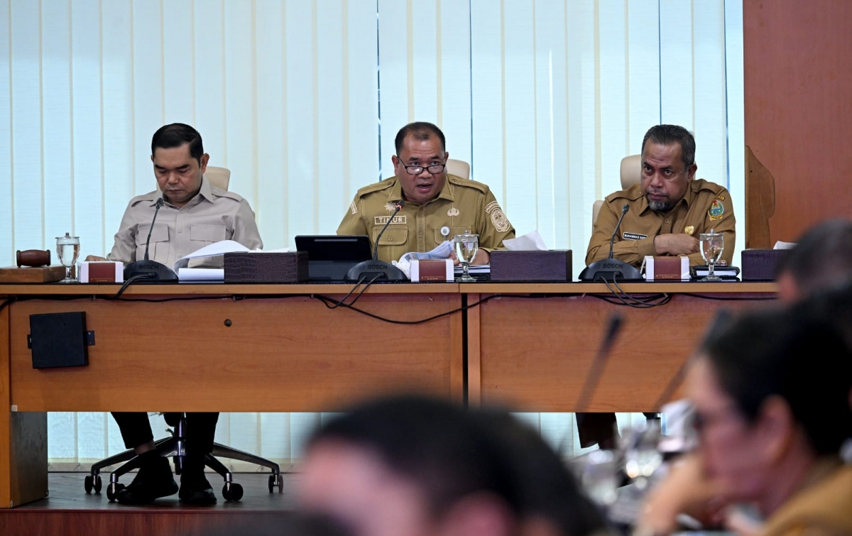 Pemprov dan DPRD Sumut Tuntaskan Evaluasi P-APBD 2026, Pendapatan Daerah Naik Rp1,29 Triliun