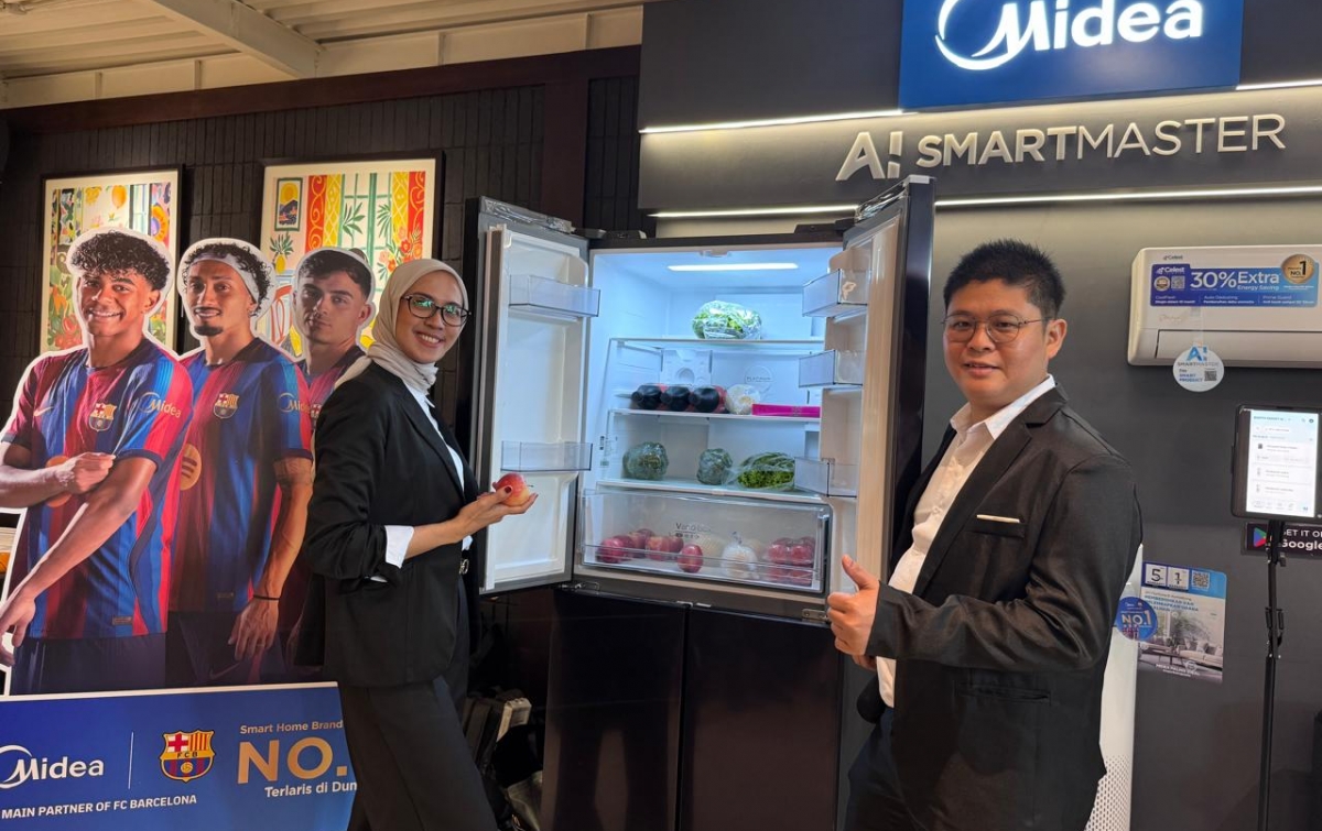 Midea Paling Ideal Tiba di Medan, Kenalkan Ekosistem AI Smart Master