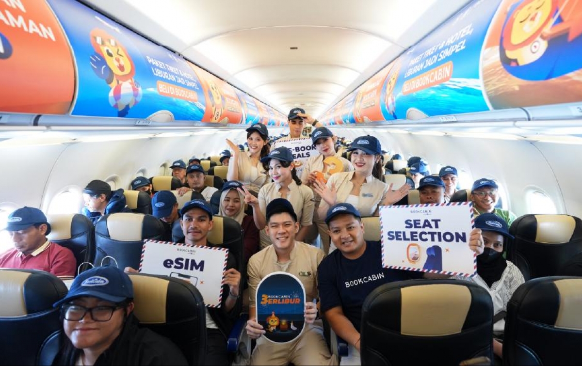 Terbang Seru Sambil Rayakan Ulang Tahun ke-3, BookCabin Hadirkan Kejutan Spesial di Udara