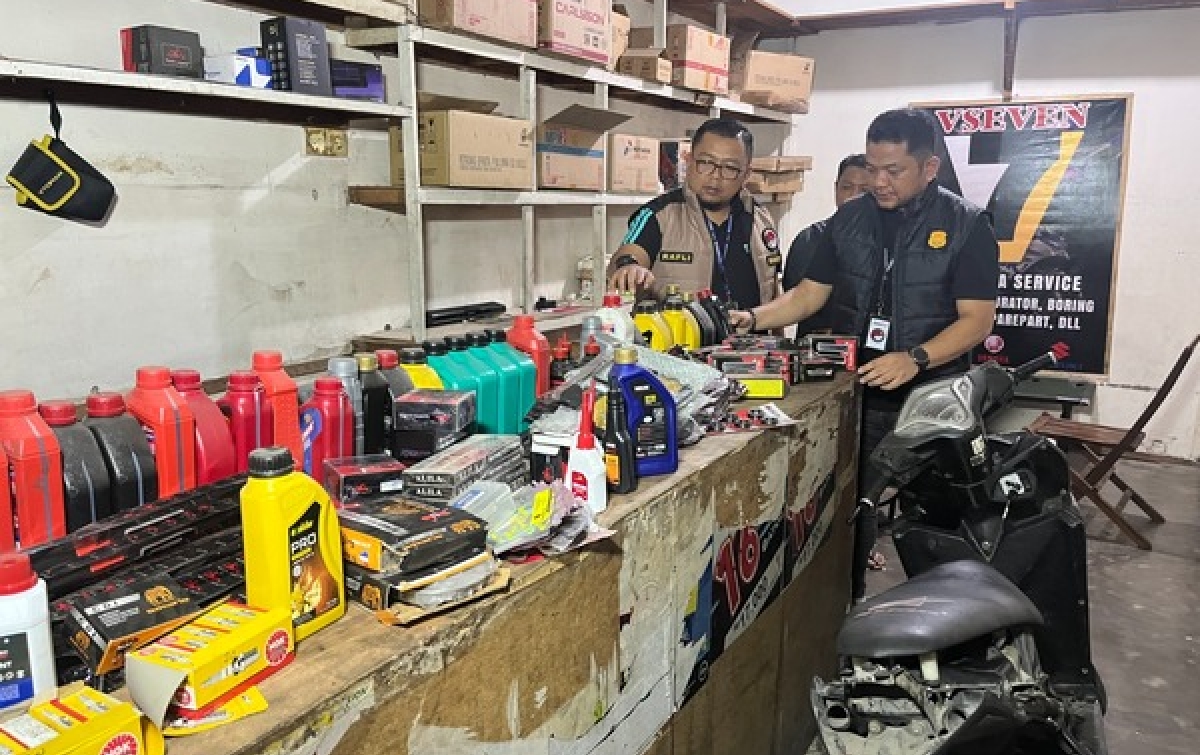 Berkedok Bengkel,  Gudang Penyimpanan 1.152 Vape Narkoba Digerebek Polrestabes Medan