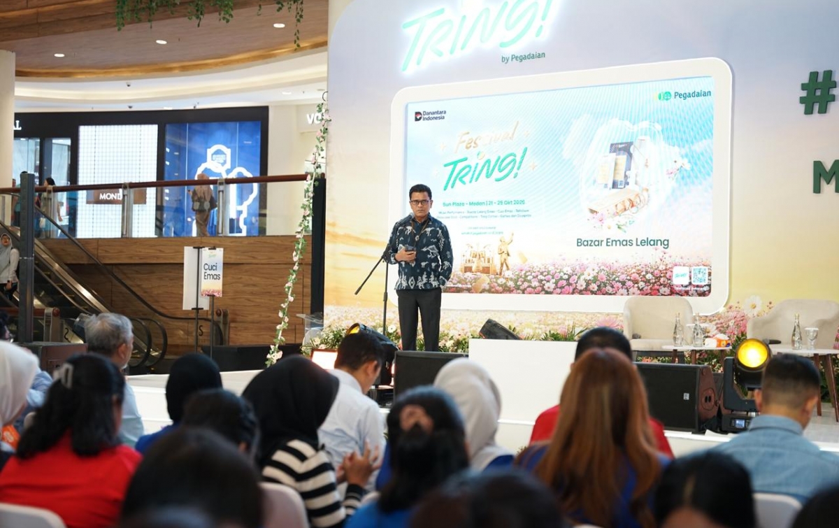 Belajar Keuangan hingga Cuci Emas Gratis, Keseruan Festival Tring! di Sun Plaza Medan