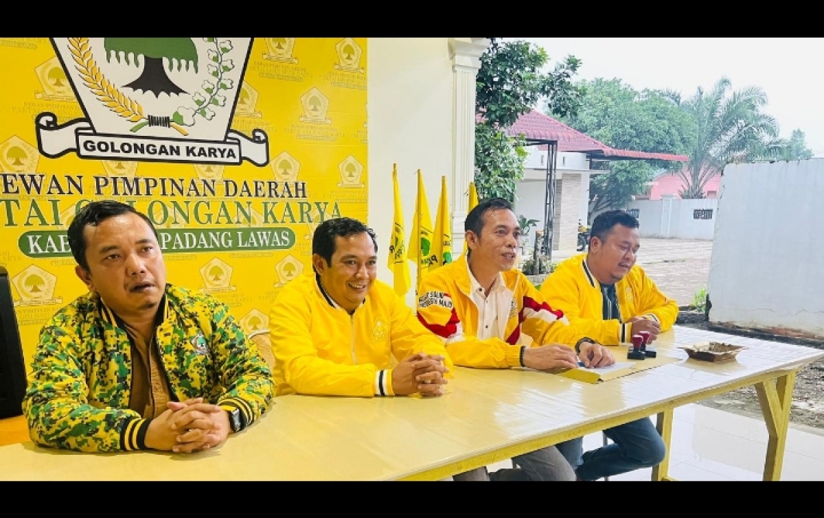 Jelang Musda,  Golkar Palas Buka Pendaftaran Balon Ketua