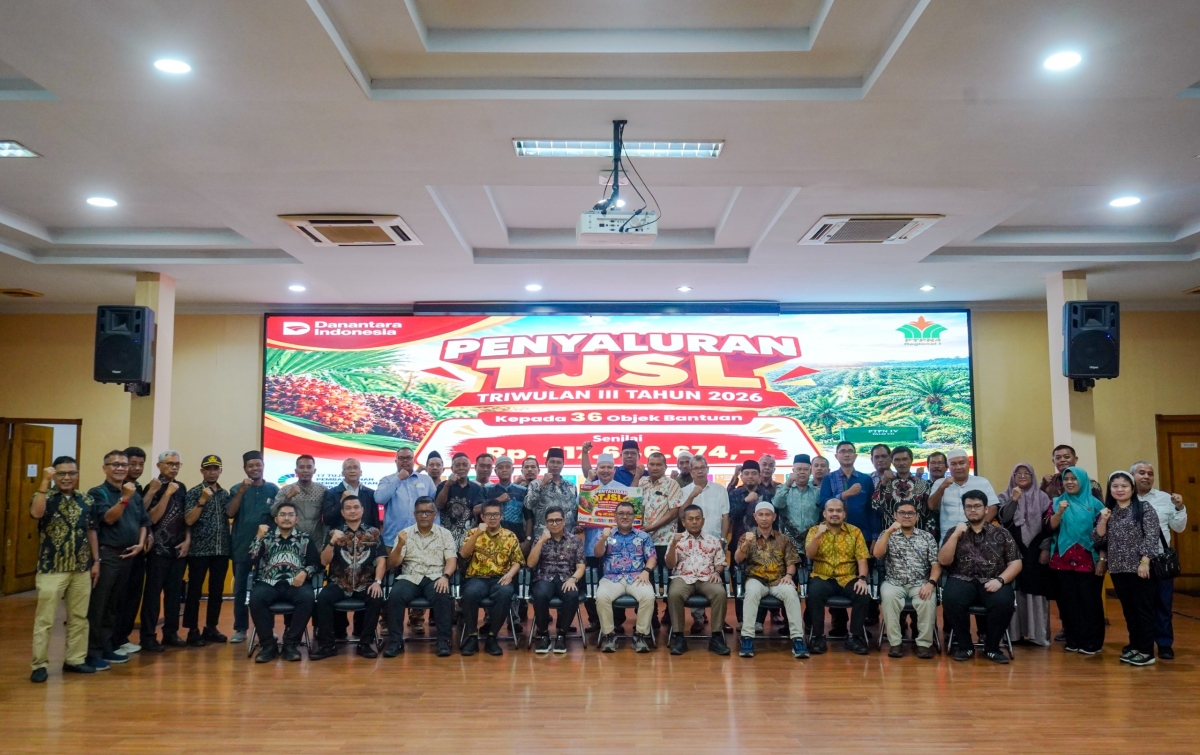 Dorong Kemandirian Masyarakat, PTPN IV Regional I Salurkan Rp 417,6 Juta Bantuan TJSL Triwulan III