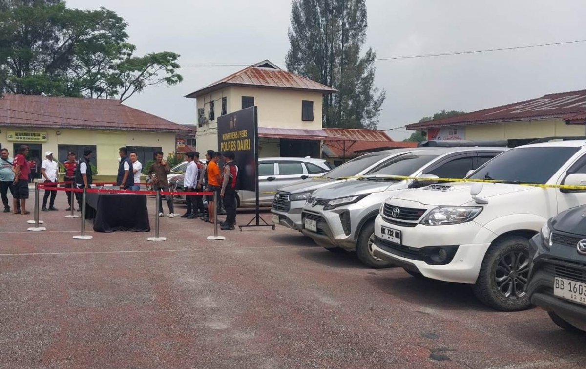 Tentara Pecatan Gelapkan 13 Mobil Rental dari Sidikalang