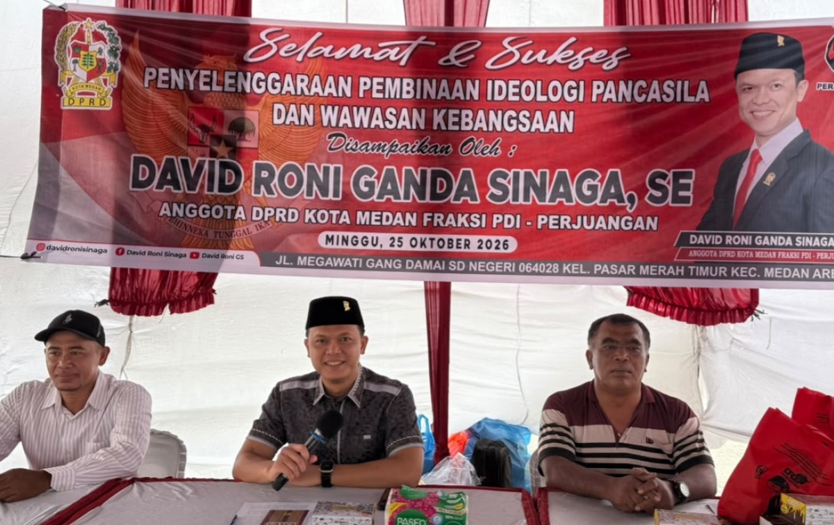 David Roni Ganda Sinaga Ajak Masyarakat Jaga Persatuan