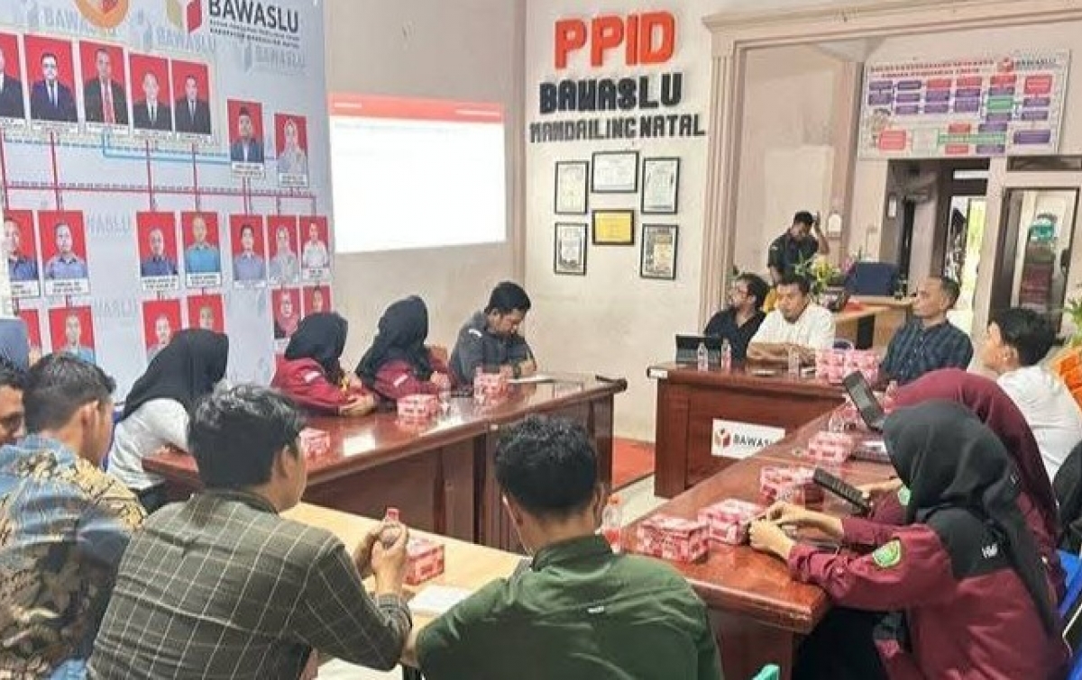 Bawaslu Gandeng KPU dan Kader P2P Madina Bahas PDPB