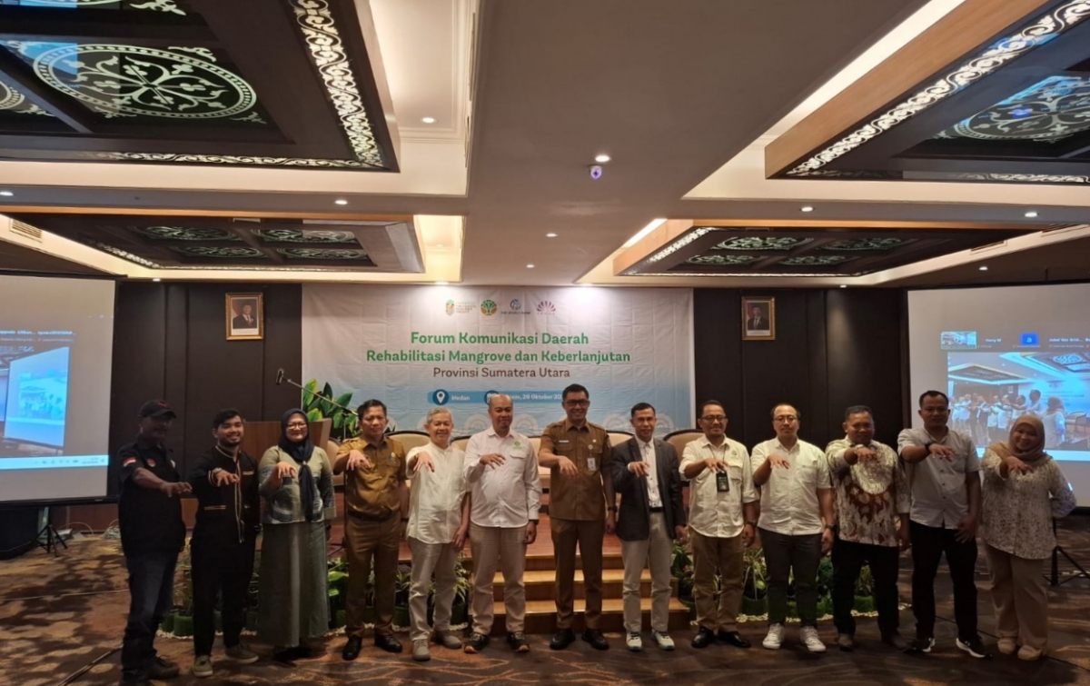 Sumut Miliki 62.375 Hektare Mangrove, Kolaborasi Jadi Kunci Menjaga Pesisir