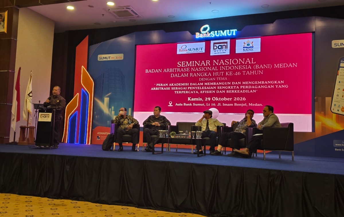BANI Medan Dorong Akademisi Aktif Kembangkan Arbitrase Nasional