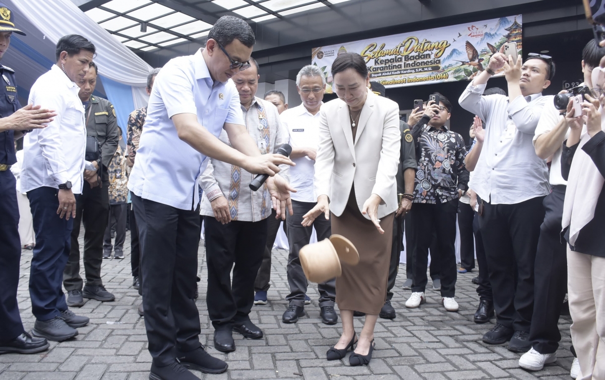 Barantin Lepas Ekspor Sumut Rp258,97 Miliar ke 14 Negara