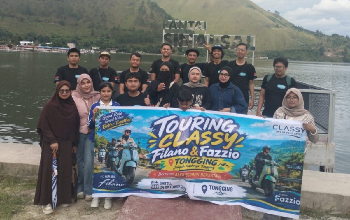 Keseruan Touring Bersama Yamaha Classy Series, Dari Berastagi ke Tongging