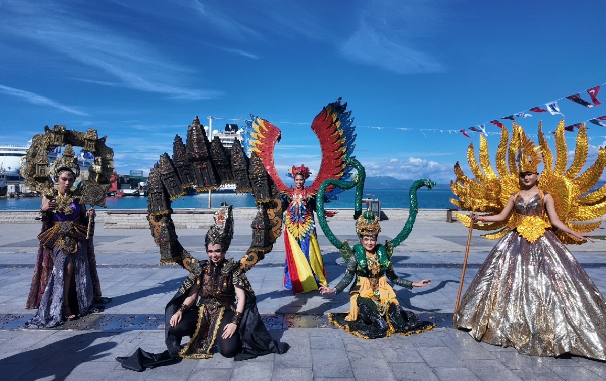 Dari Tapanuli ke Istanbul, Penari Binaan Tambang Emas Martabe Tampilkan Budaya Indonesia