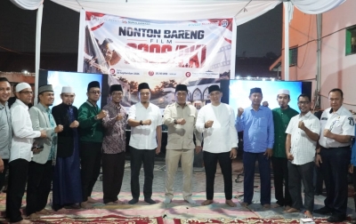 Nobar Film G30S/PKI, Wabup Deli Serdang Ajak Generasi Muda Pahami Sejarah